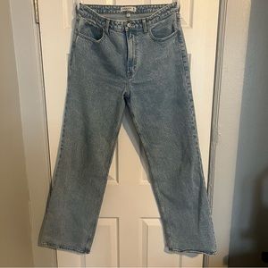 Abercrombie 90s Relaxed High Rise Curve Love Jean LONG